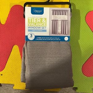 3 piece curtains set